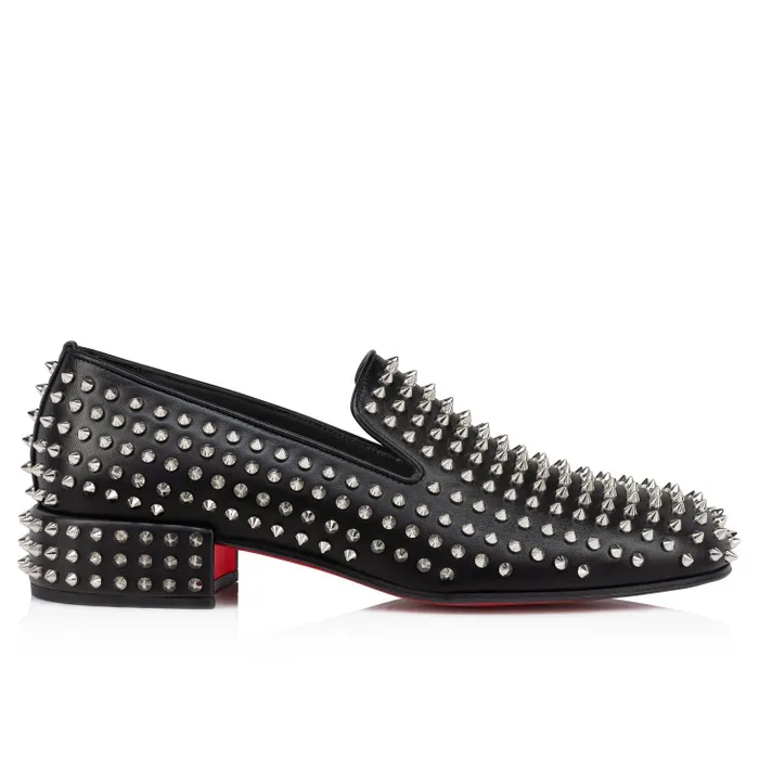 Men Spikeasy Loafers 8211 Nappa Leather 8211 Black Christian Louboutin Loafers and Moccasins