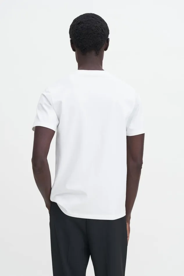Men Stretch VNeck Tee White Filippa K TShirts