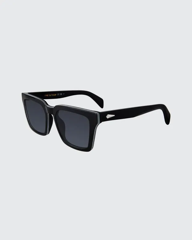 Men Sunglasses Rag and Bone Zander Black