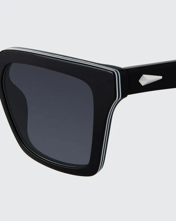 Men Sunglasses Rag and Bone Zander Black