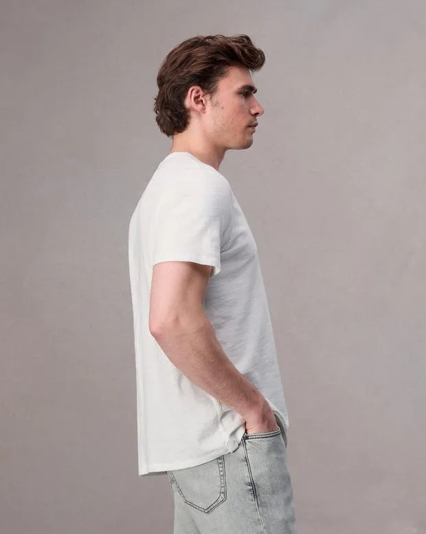 Men TShirts and Henleys Rag and Bone Classic Flame Tee White