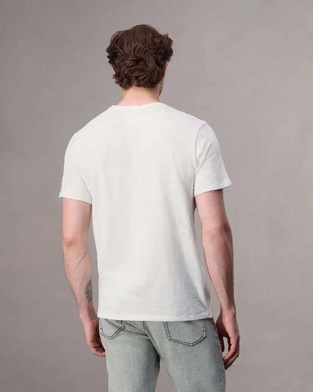Men TShirts and Henleys Rag and Bone Classic Flame Tee White