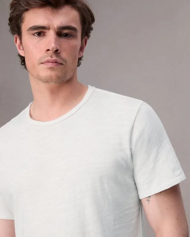 Men TShirts and Henleys Rag and Bone Classic Flame Tee White