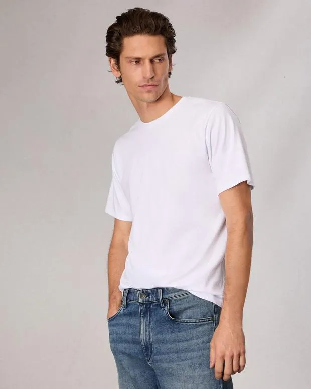 Men TShirts and Henleys Rag and Bone Pima Cotton TShirt White
