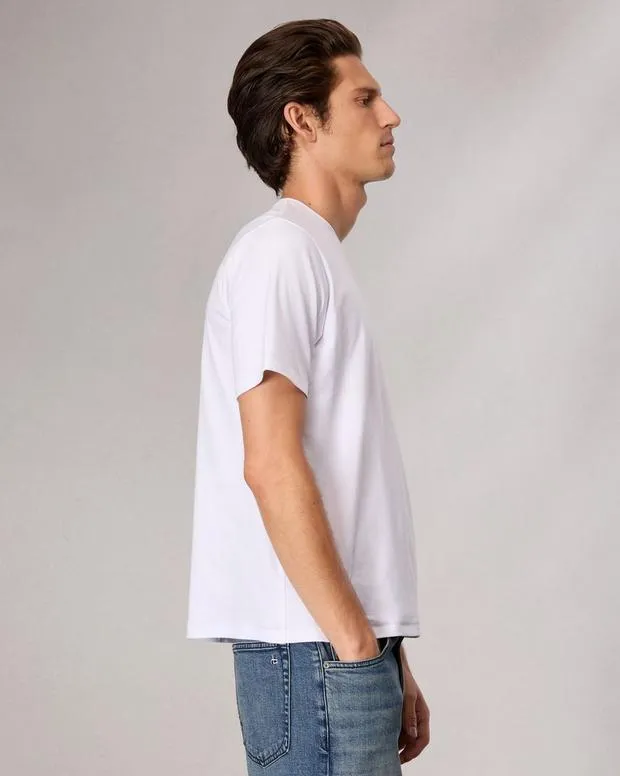 Men TShirts and Henleys Rag and Bone Pima Cotton TShirt White