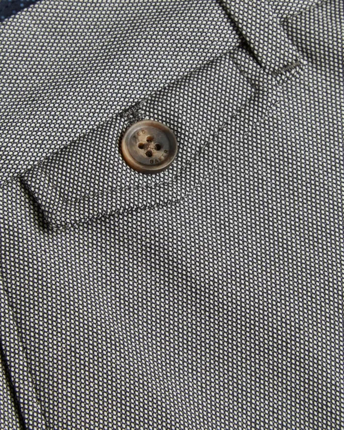 Men TURNEY 8211 Slim Fit Textured Cotton Chinos Navy Ted Baker Trousers and Chinos