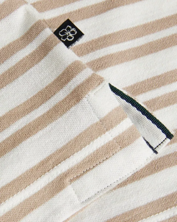 Men VADELL 8211 Short Sleeve Regular Fit Striped TShirt Light Brown Ted Baker Tops Men VADELL 8211 Short Sleeve Regular Fit Striped TShirt Light Brown Ted Baker Tops