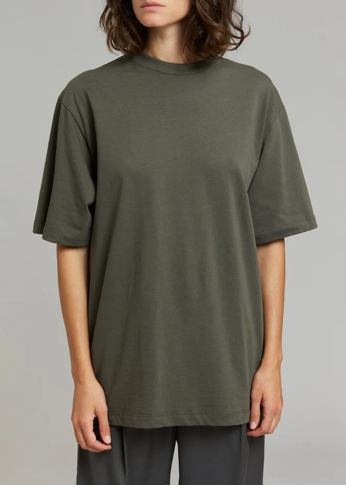 MenWomen Evora Tee 8211 Olive The Frankie Shop Tops
