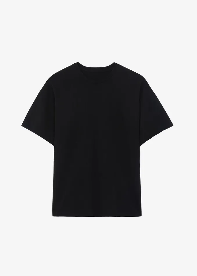 MenWomen Faro Boxy Tee 8211 Black The Frankie Shop Tops