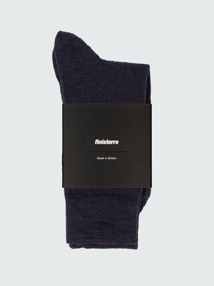 MenWomen Original Sock Navy Finisterre Socks