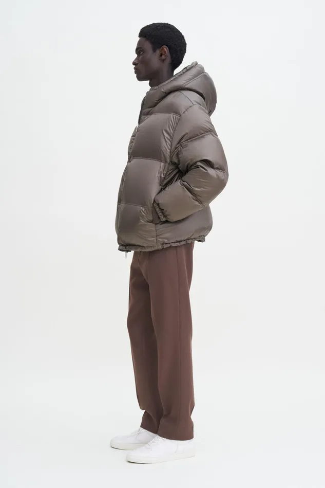 MenWomen Puffer Down Jacket Dark Sage Filippa K Outerwear