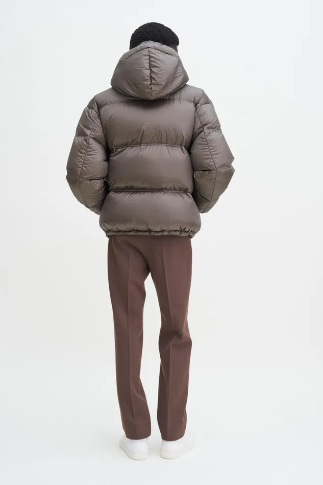 MenWomen Puffer Down Jacket Dark Sage Filippa K Outerwear