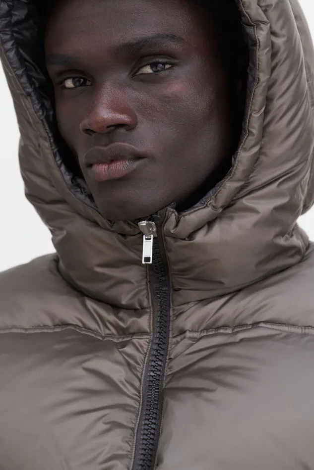 MenWomen Puffer Down Jacket Dark Sage Filippa K Outerwear