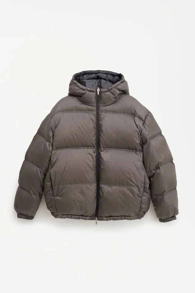MenWomen Puffer Down Jacket Dark Sage Filippa K Outerwear
