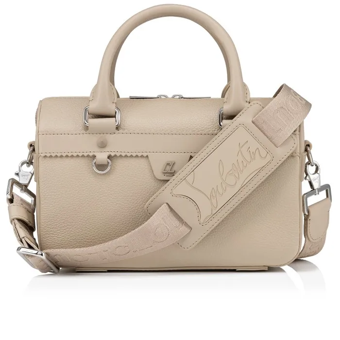 MenWomen Ruisbuddy Small Messenger Bag 8211 Grained Calf Leather And Rubber 8211 Saharienne Christian Louboutin Crossbody Bags MenWomen Ruisbuddy Small Messenger Bag 8211 Grained Calf Leather And Rubber 8211 Saharienne Christian Louboutin Crossbody Bags