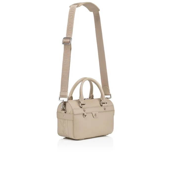 MenWomen Ruisbuddy Small Messenger Bag 8211 Grained Calf Leather And Rubber 8211 Saharienne Christian Louboutin Crossbody Bags