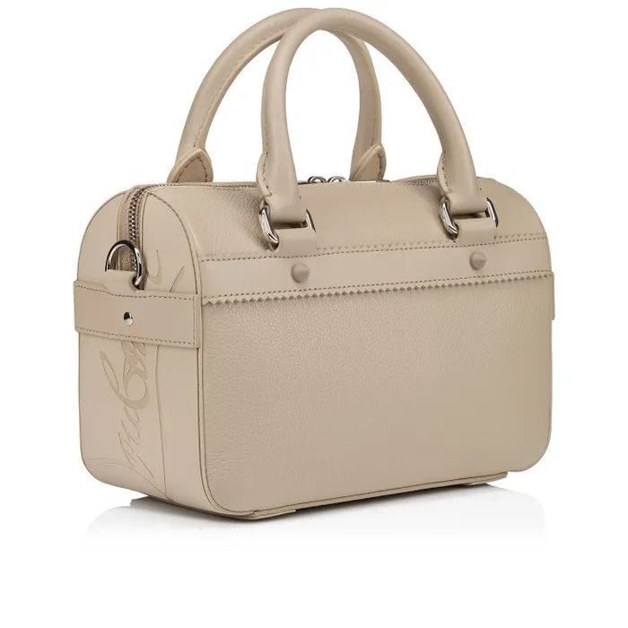 MenWomen Ruisbuddy Small Messenger Bag 8211 Grained Calf Leather And Rubber 8211 Saharienne Christian Louboutin Crossbody Bags