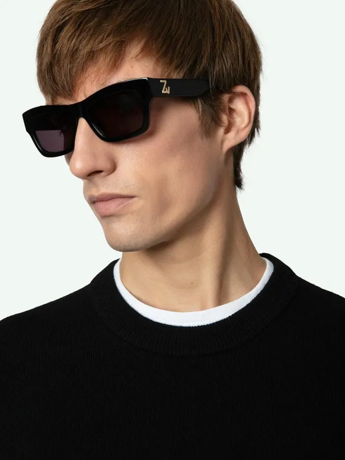 Men Zadig and Voltaire Sweaters and Cardigans Marko Wool Sweater Black Men Zadig and Voltaire Sweaters and Cardigans Marko Wool Sweater Black