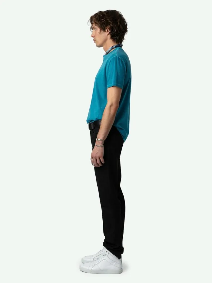 Men Zadig and Voltaire TShirts Jimmy Insignia Tshirt Curacao