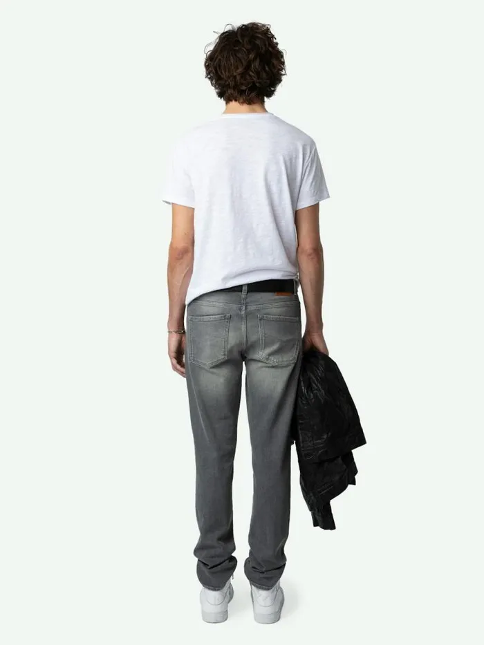 Men Zadig and Voltaire TShirts Toby Photoprint Tshirt White Men Zadig and Voltaire TShirts Toby Photoprint Tshirt White