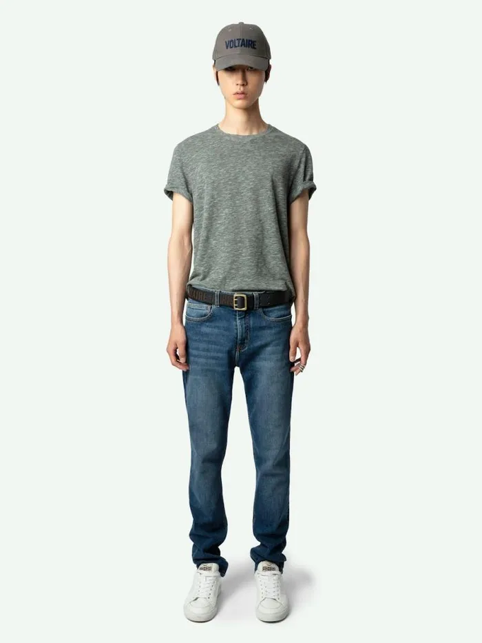 Men Zadig and Voltaire TShirts Tommy Arrow Tshirt Nebulous