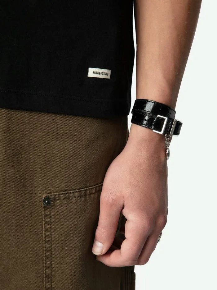 Men Zadig and Voltaire TShirts Tommy Tshirt Black Men Zadig and Voltaire TShirts Tommy Tshirt Black