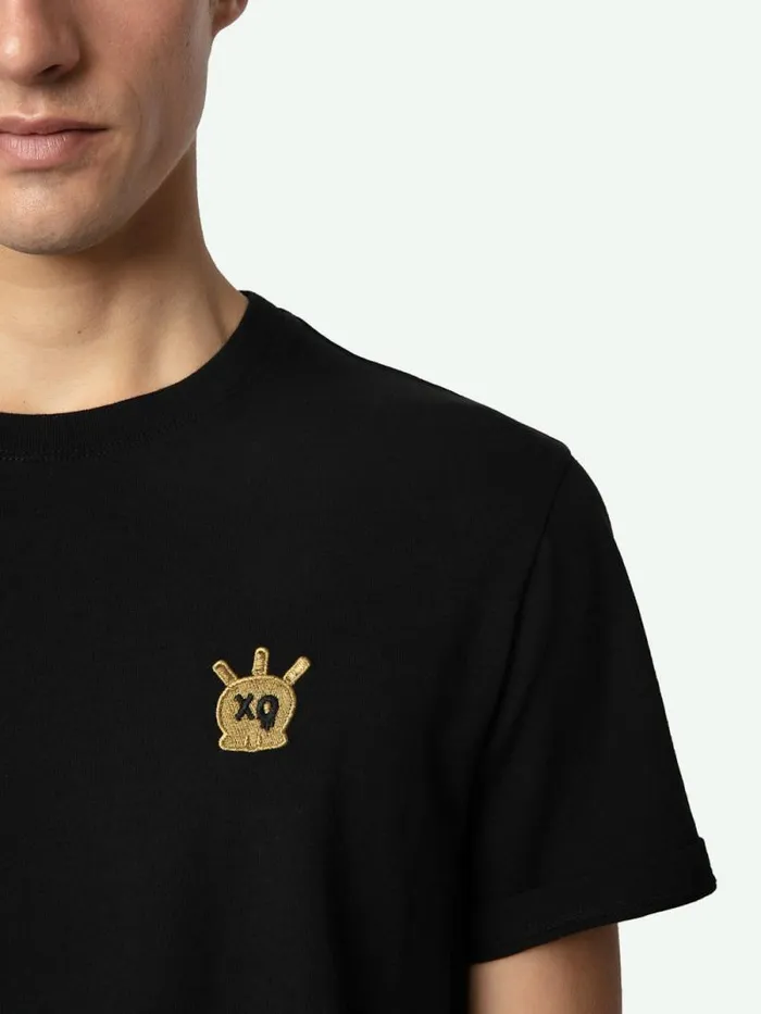 Men Zadig and Voltaire TShirts Tommy Tshirt Black Men Zadig and Voltaire TShirts Tommy Tshirt Black