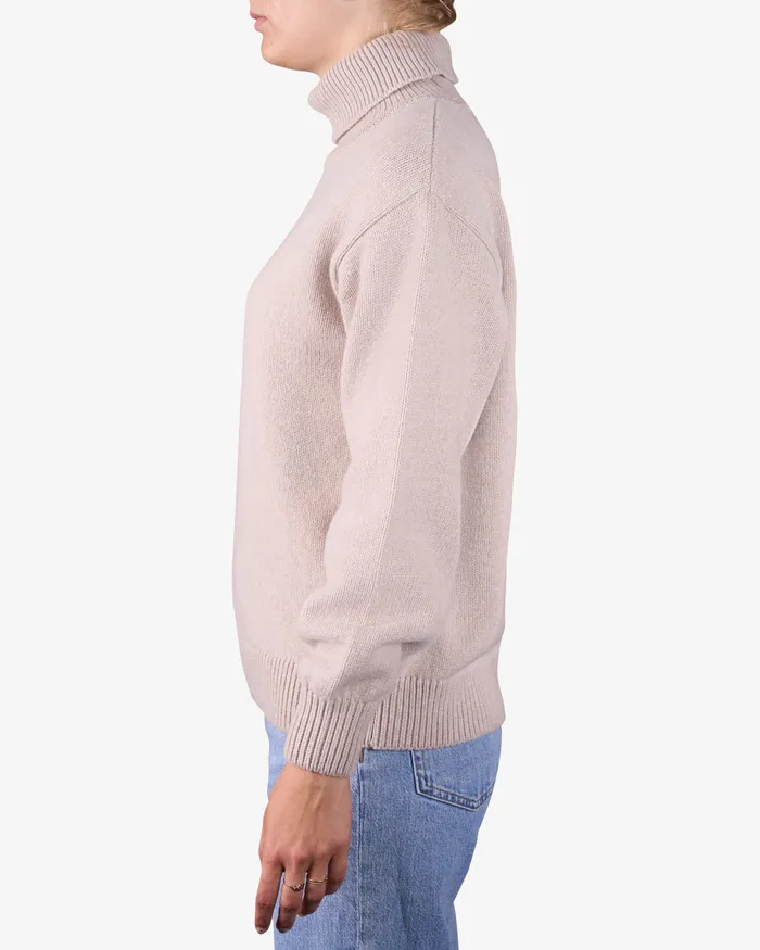 Merino Wool Turtleneck 8211 Sahara Camel Knit Sweaters Colorfulstandard Women