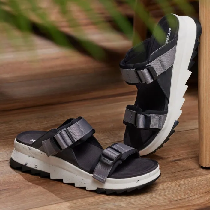 Merrell Alpine Cush Slide Black Women Sandals