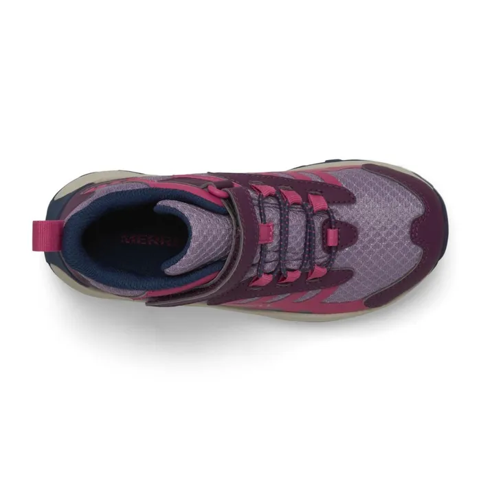 Merrell Big Moab Speed Mid 2 AC Waterproof Berry Kids Boots