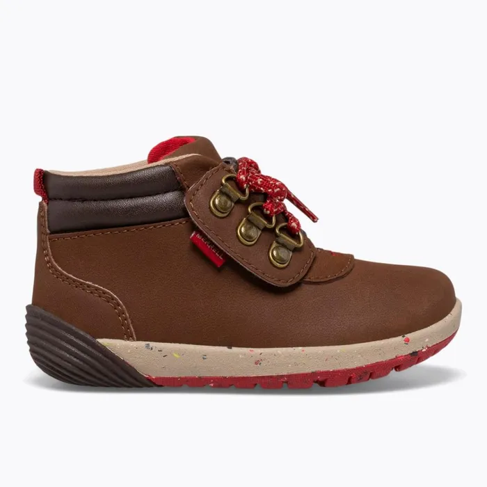 Merrell Little Bare Steps Boot 20 Brown Suede Kids Winter Boots
