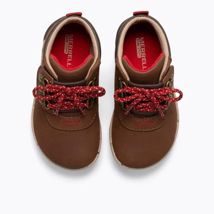 Merrell Little Bare Steps Boot 20 Brown Suede Kids Winter Boots