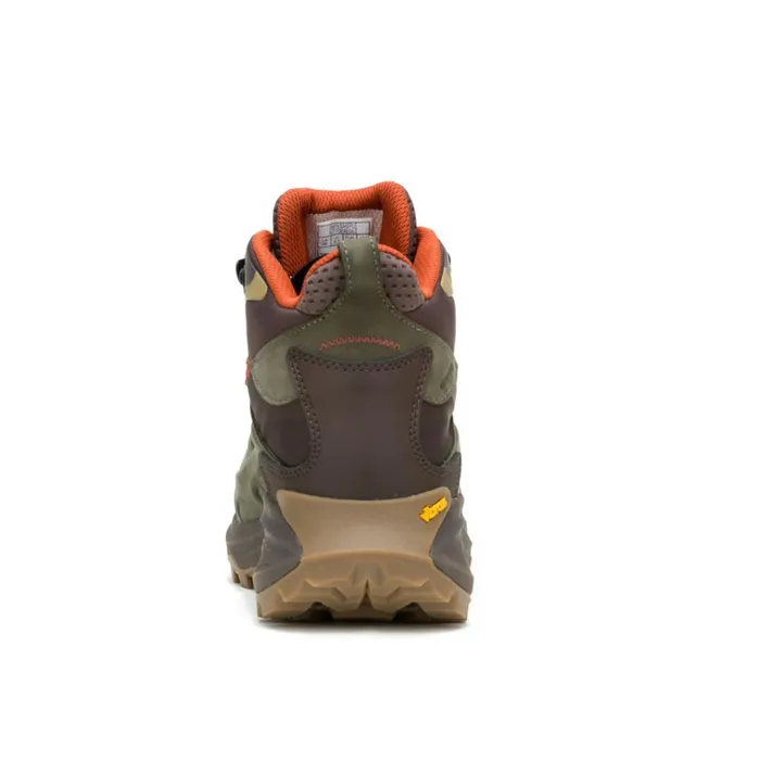 Merrell Moab Speed 2 Leather Mid Waterproof Olive Men Boots