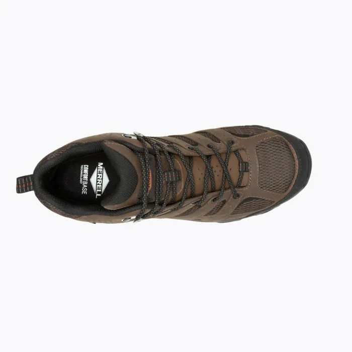Merrell Moab Vertex 2 Mid Waterproof Carbon Fiber Work Boot Wide Width Earth Men Boots