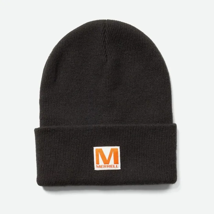 Merrell Patch Beanie Black MenWomen Hats