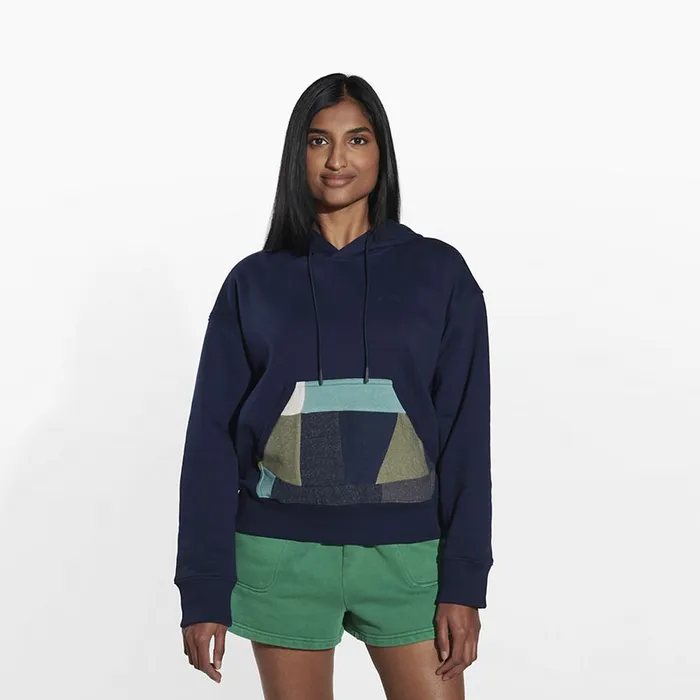 Merrell Scrap Pullover Hoody Navy Women Tops
