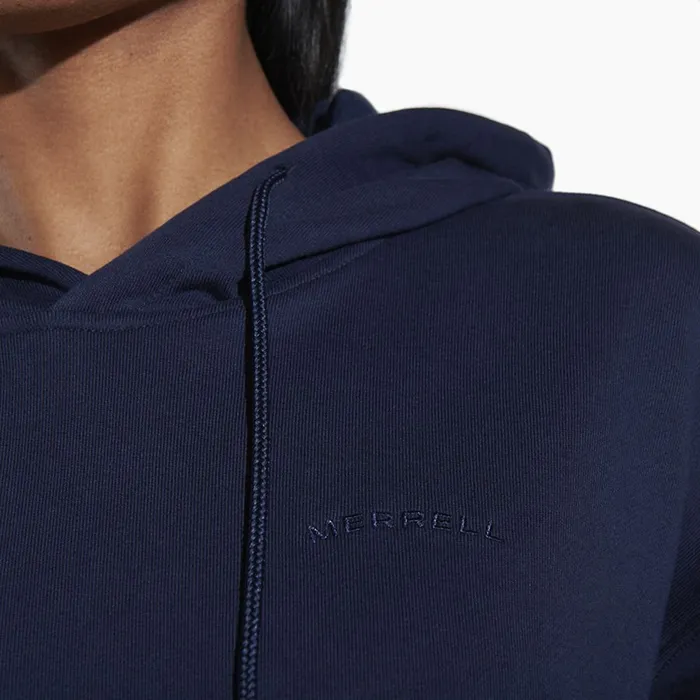 Merrell Scrap Pullover Hoody Navy Women Tops
