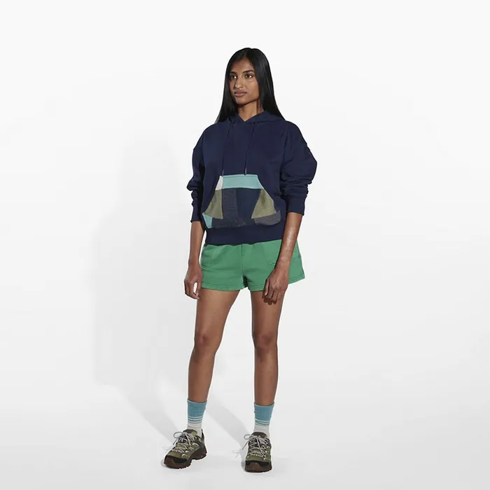 Merrell Scrap Pullover Hoody Navy Women Tops