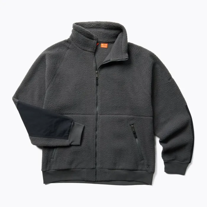 Merrell Sherpa Full Zip Asphalt Men Outerwear