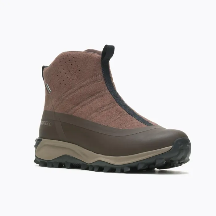 Merrell Thermo Snowdrift Zip Mid Shell Earth Men Winter Boots