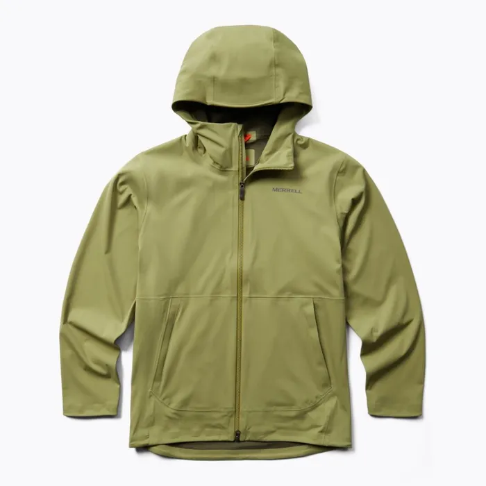 Merrell Whisper Rain Shell Mosstone Men Outerwear