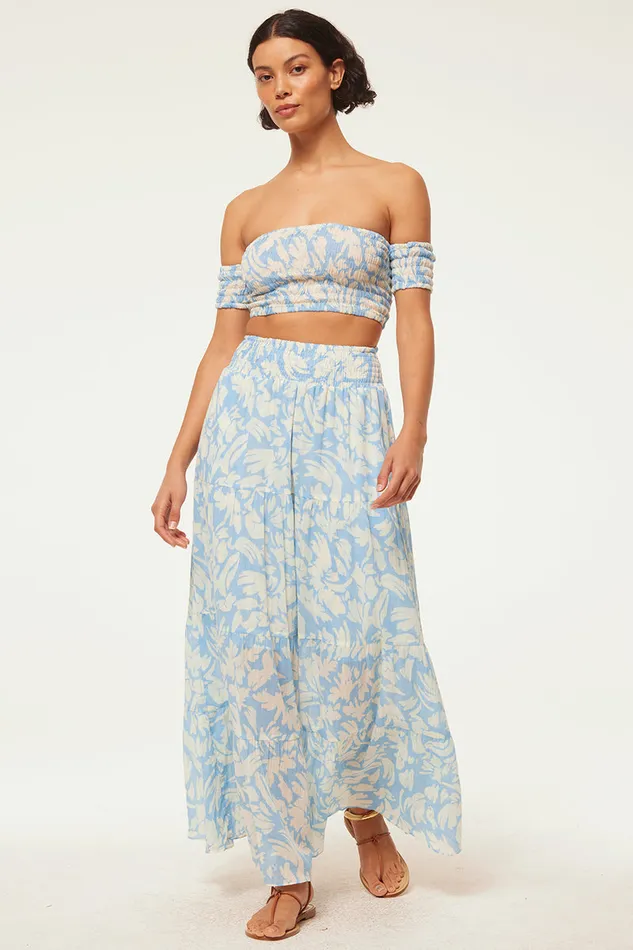 Misa Los Angeles Alba Top Patmos Sky Women Tops