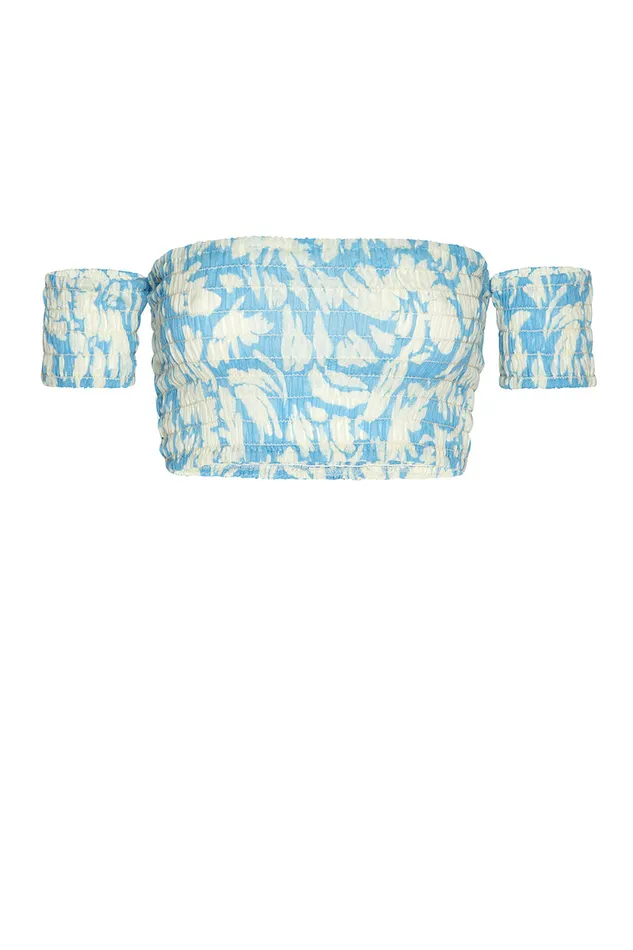 Misa Los Angeles Alba Top Patmos Sky Women Tops