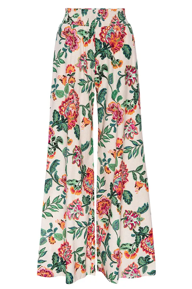 Misa Los Angeles Alia Pant Malika Paisley Floral Women Matching Sets
