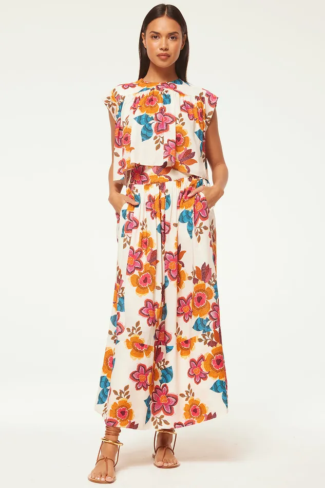 Misa Los Angeles Alina Top Flora Marbella Women Tops