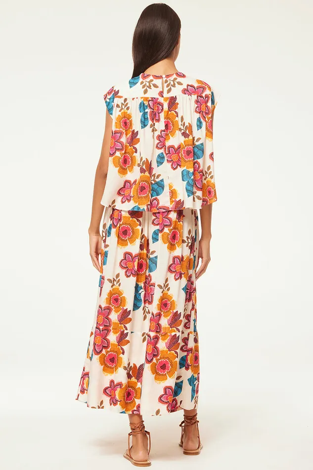 Misa Los Angeles Alina Top Flora Marbella Women Tops