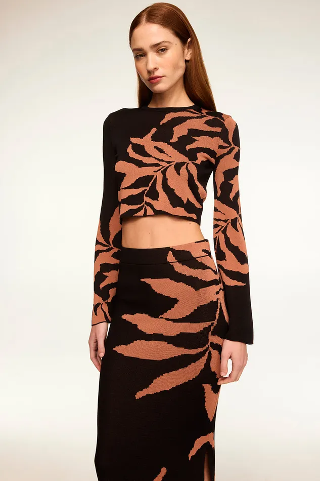 Misa Los Angeles Amila Top Fernal Glow Women Tops