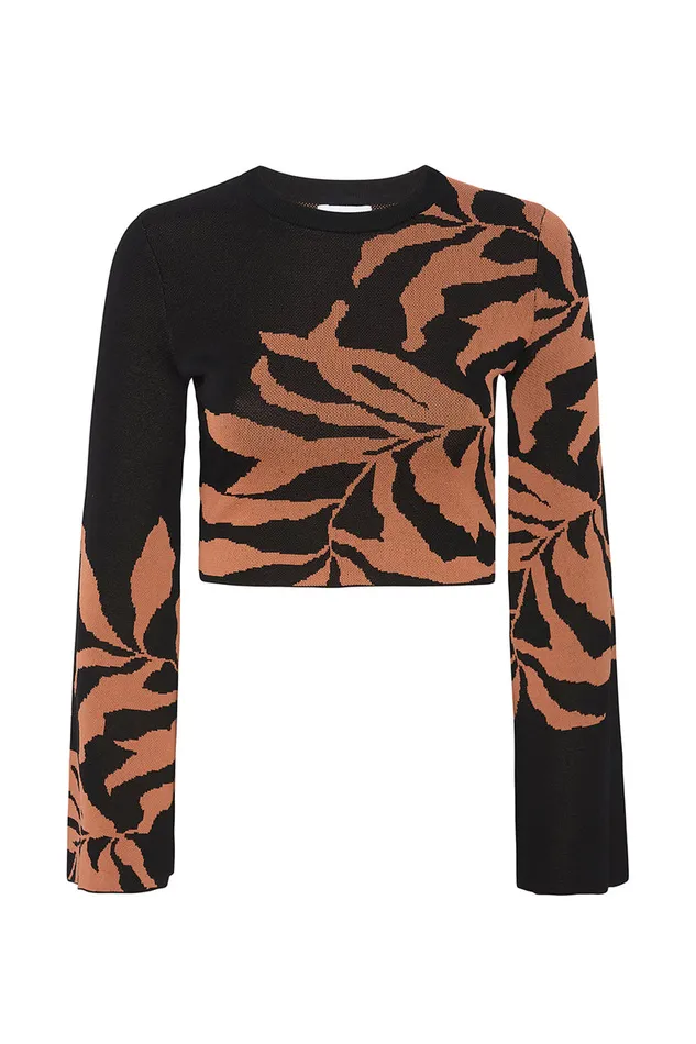 Misa Los Angeles Amila Top Fernal Glow Women Tops
