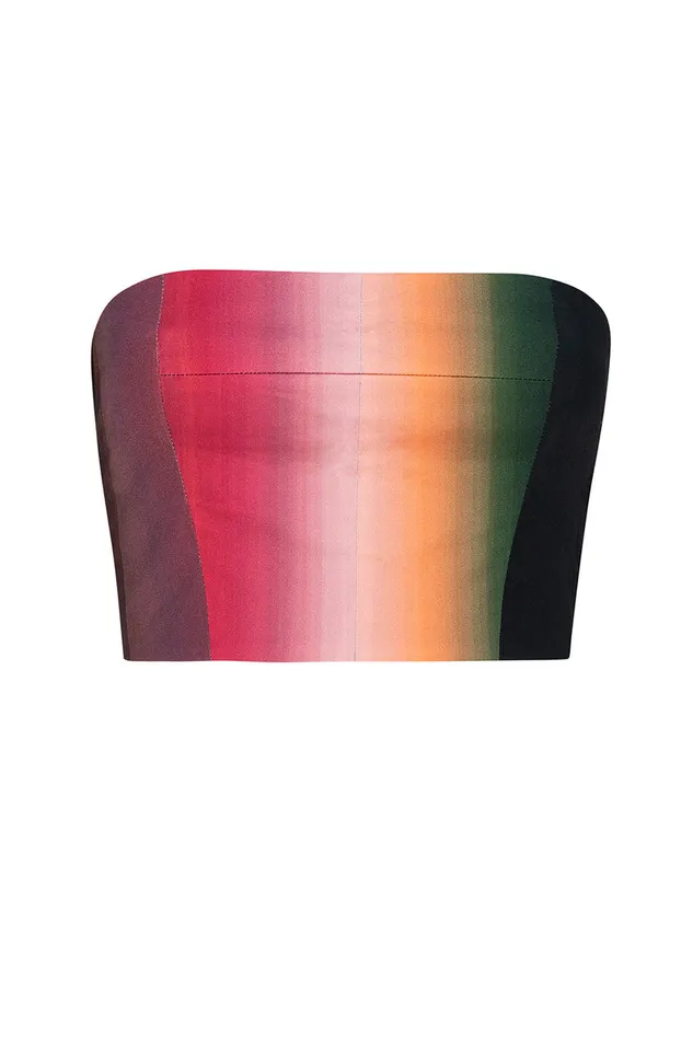 Misa Los Angeles Candy Bandeau Cali Ombre Cotton Women Matching Sets