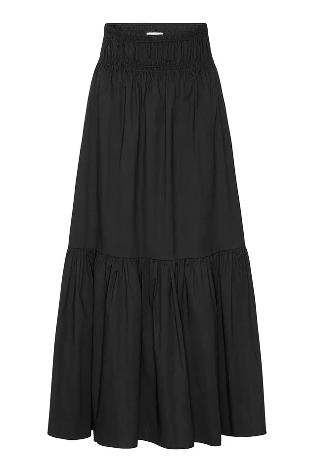 Misa Los Angeles Elna Skirt Black Women Skirts and Shorts